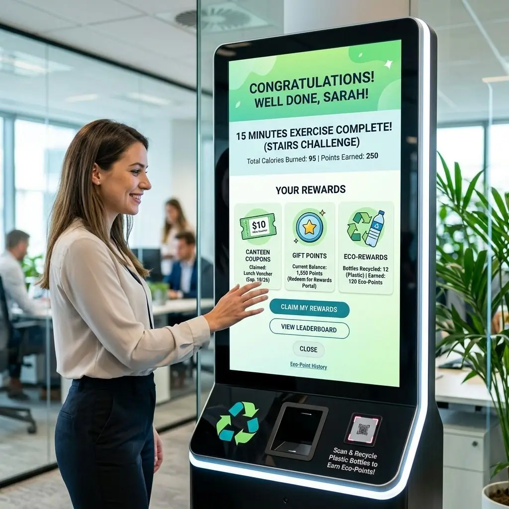 10-Min Challenge Rewards Kiosk