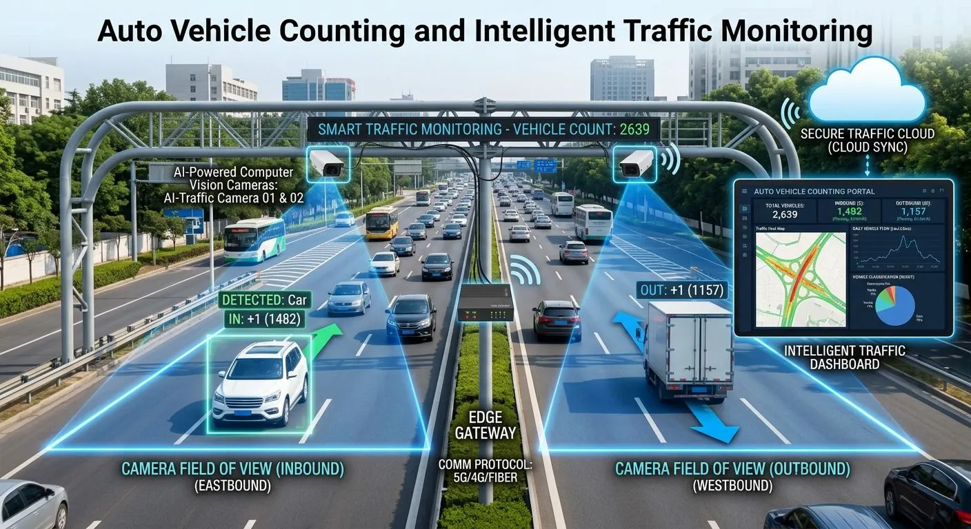 Auto Vehicle Counting