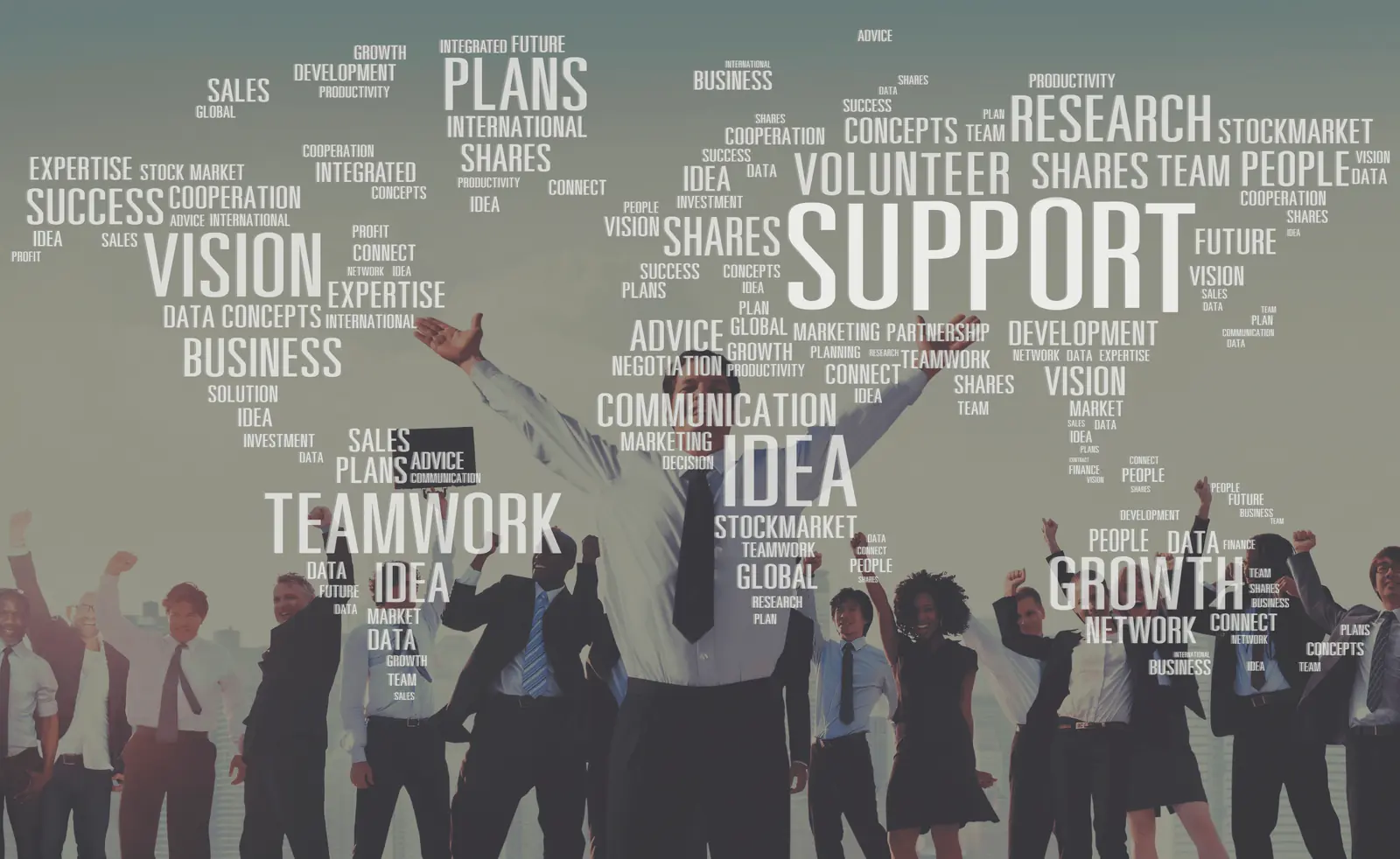 Business team collaboration